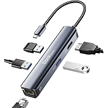 dockteck Hub USB C Dockteck 5 w 1 USB C Dock, adapter USB-C